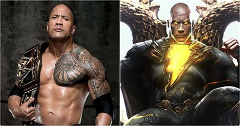The Rock Is So Ripped His Black Adam Outfit Wont Need Padding
