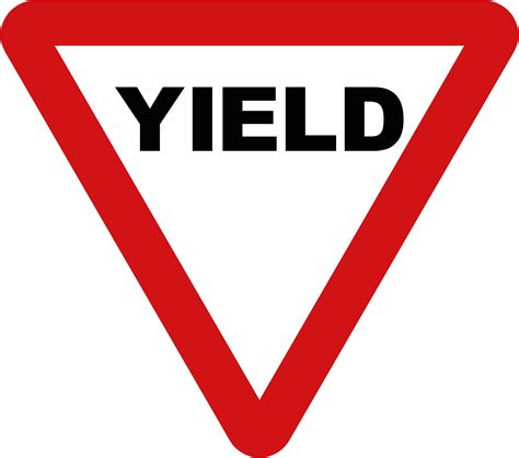 Pictures Of Yield Signs Clipart Best