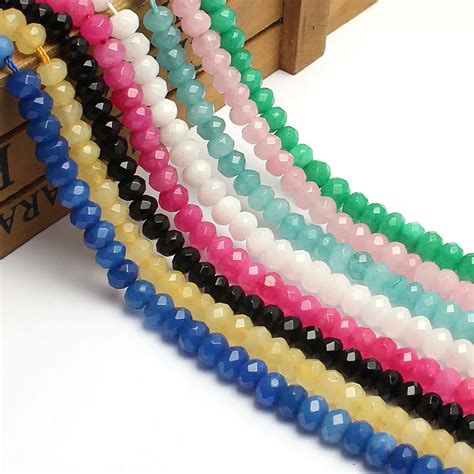 Buy 6mm Rondelle Beads Natural Crystal Stone Beads