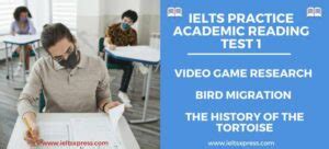 IELTS Academic Reading Practice Test 1 With Answers