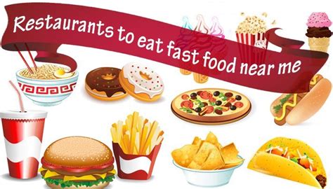 For instance, most fast food restuarants have a detailed list of calories, fats. Find Fast Food Restaurants Near Me on your Devices