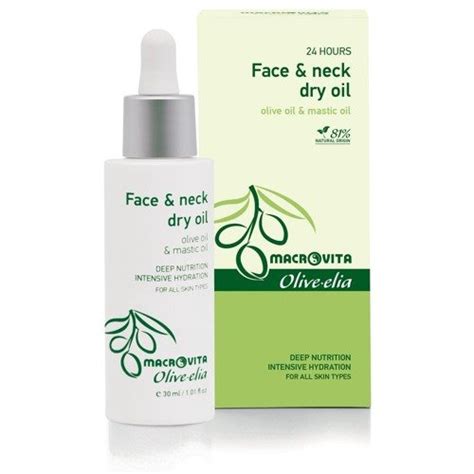 MACROVITA OLIVE ELIA FACE NECK DRY OIL Olive Oil Jojoba Oil Ml The Best Natural Cosmetic