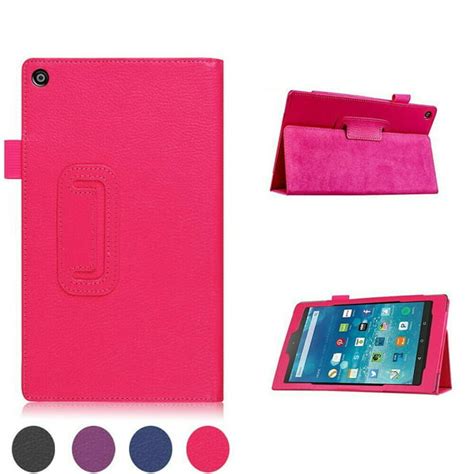 Mignova Case For Fire Hd 8 Tablet 8th Slim Pu Leather Folding Stand