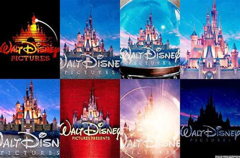 Logominer On Twitter 64 Variations Of The Walt Disney Pictures Intro