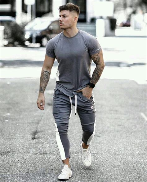 35 Fitness Clothing Ideas For Cool Men Mens Workout Clothes Mens Outfits Gym Outfit Men