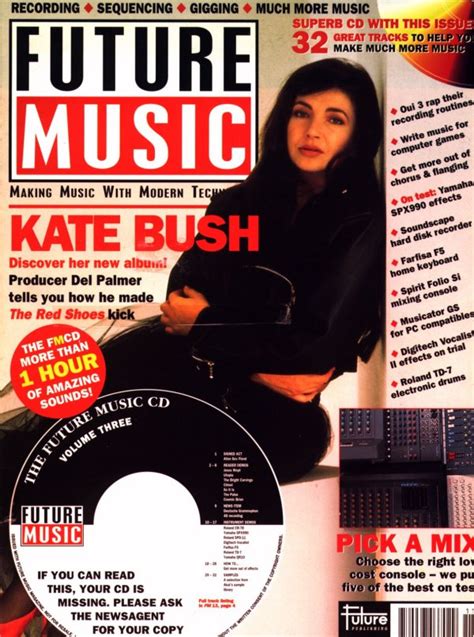 Gaffaweb Kate Bush Reaching Out Future Music Interview With Del