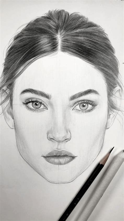 How To Draw A Human Face With Pencil Pdf Adkins Fricaunt