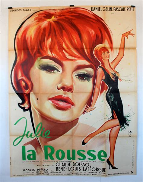 Julie La Rousse Movie Poster Julie La Rousse Movie Poster