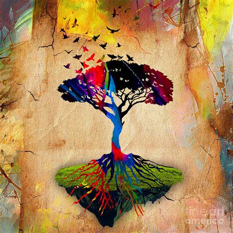 Tree Of Life Painting Mixed Media By Marvin Blaine