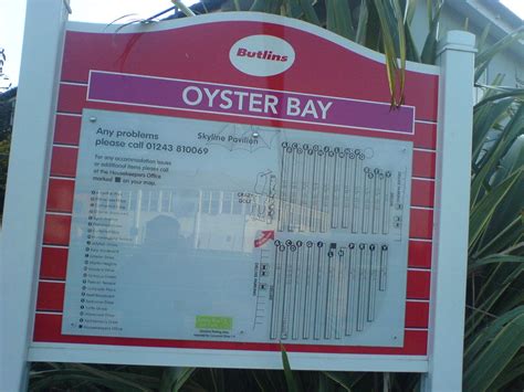 Oyster Bay Map Oyster Bay Butlins Bognor Regis