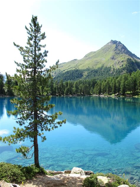 Travelgurus Lago Di Saoseo Lake In Poschiavo Switzerland By Lwsfox