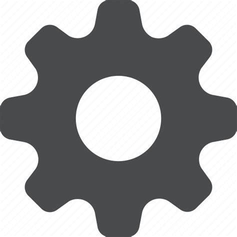 Cog Configuration Gear Options Preferences Setting Settings Icon
