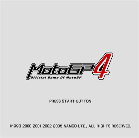 Motogp 4 Screenshots For Playstation 2 Mobygames