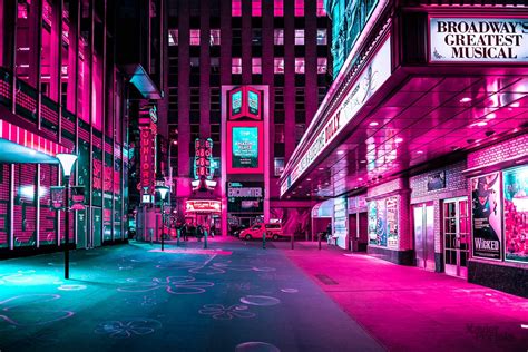 Neon city 4k with a maximum resolution of 7680x4320 and related neon or city wallpapers. Vibrant Nighttime Photos of Times Square's Neon Lights by ...