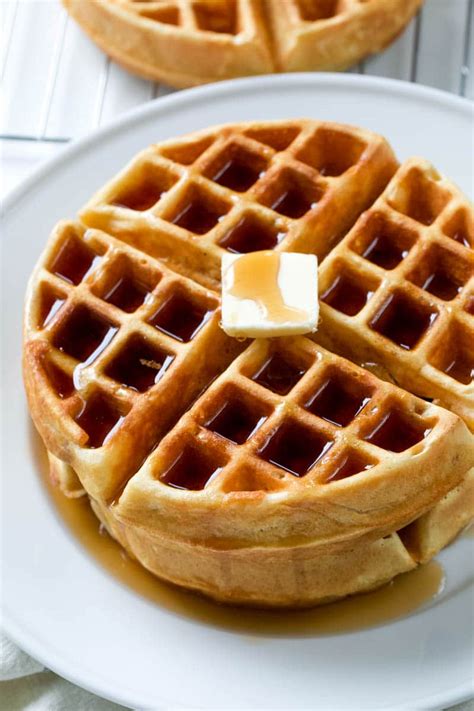 Homemade Waffle Recipe Perfect Every Time All Things Mamma