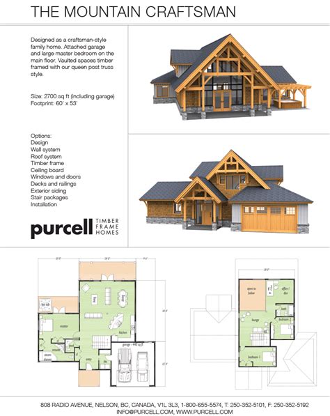 Favorite Purcell Timber Frames The Precrafted Home Company The
