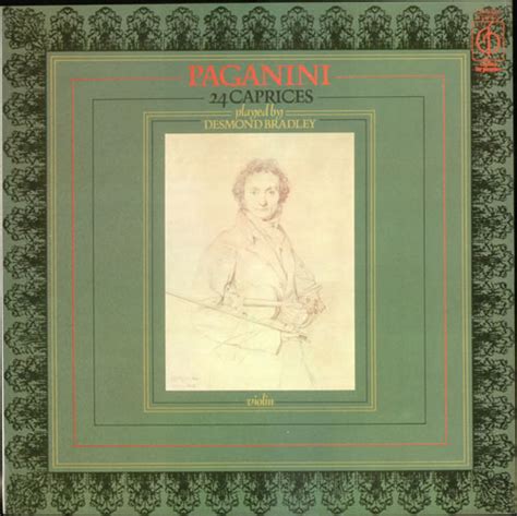 Paganini 24 Caprices Uk Vinyl Lp Album Lp Record 530705