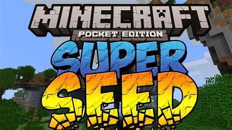 Epic Minecraft Pocket Edition Seed Youtube
