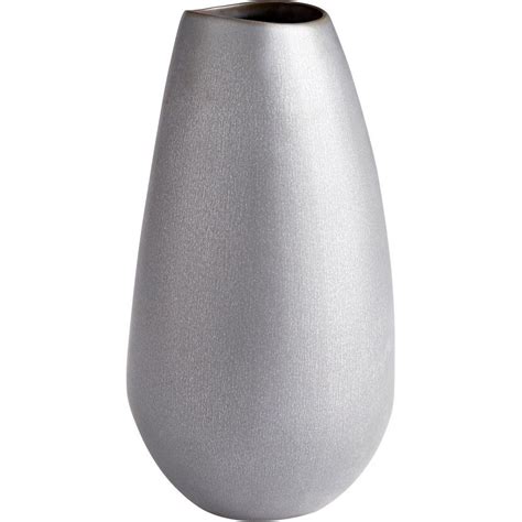 Cyan Lighting Vase Sharp Vase 6 5 Inches Wide By 12 Inches High Cyan