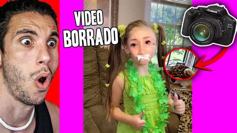 el VÍDEO BORRADO de BebopandBebe Llora y hay una CÁMARA YouTube