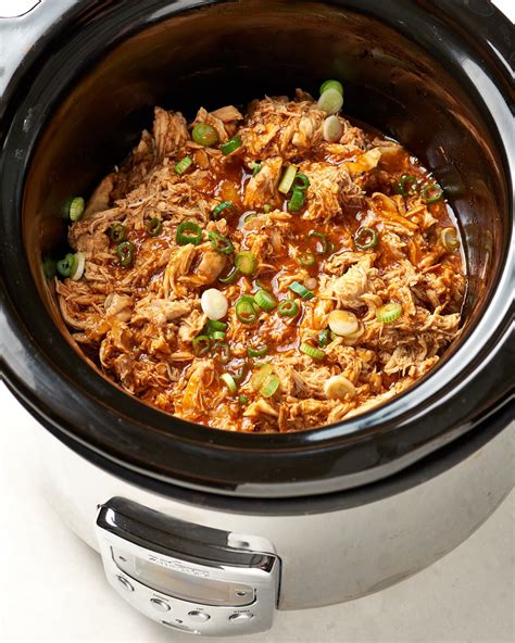 Easy Slow Cooker Bbq Chicken Recipe Kitchn