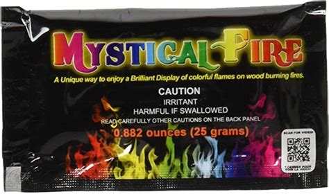 Mystical Fire Flame Colorant Vibrant Long Lasting Pulsating Flame Color