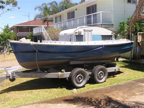 16 Ft Wooden Clinker Boat For Sale From Australia