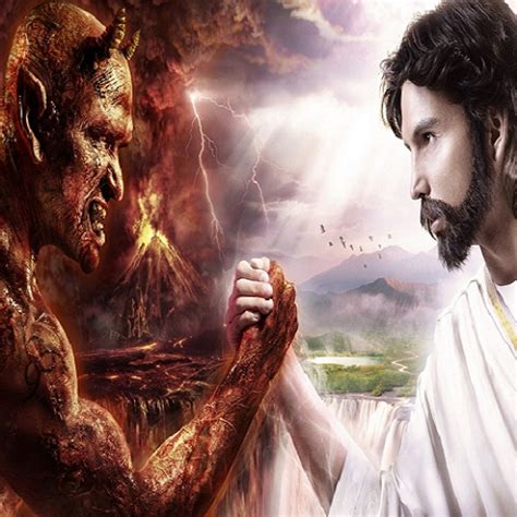 Jesus Vs Satan Wallpaper