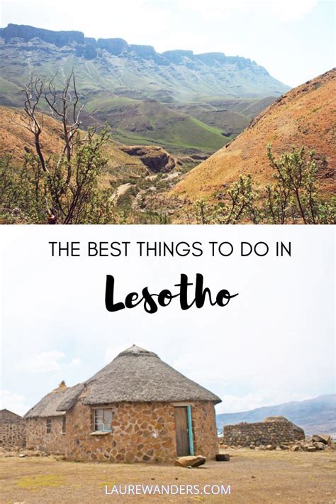 Lesotho A Travel Guide To The Kingdom In The Sky Cool Places To