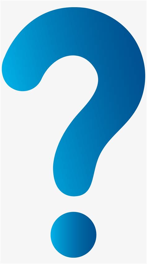 Question Mark Png Blue Question Mark Free Transparent Png Download