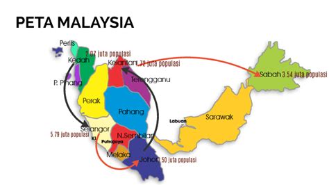 Peta Malaysia By Zaiton Azman