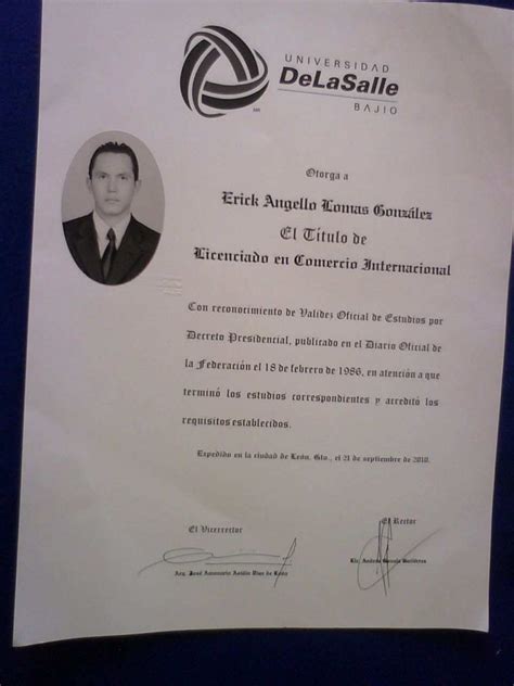 Titulo Profesional Licenciatura