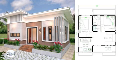 Small House Plans Single Slope Roof