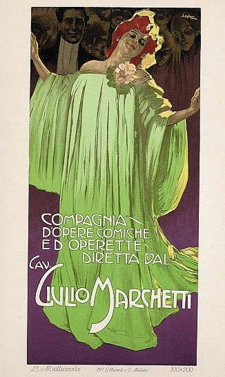 Opera Postersthrills Chills Tears And Applause Vintage Italian