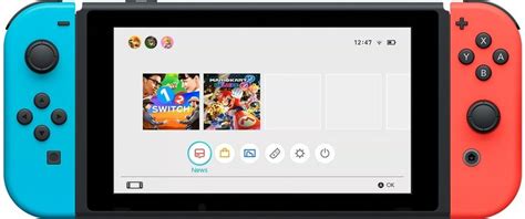 Heres A Closer Look At Nintendo Switchs Home Screen Slashgear