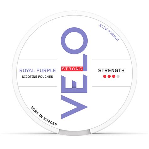 Velo Royal Purple Slim Strong
