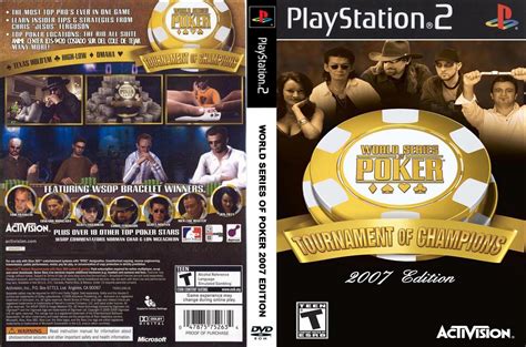On the first of three starting days, 1,336 players turned out. CAPAS PARA PLAYSTATION 2: World Series Of Poker 2007 - Edition