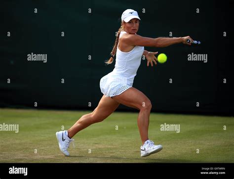 Yulia Putintseva In Action Against Anastasia Pavlyuchenkova On Day Five