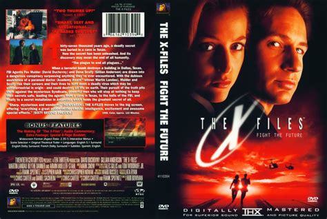 The X Files Movie Dvd Scanned Covers 4418x Files The Movie Dvd