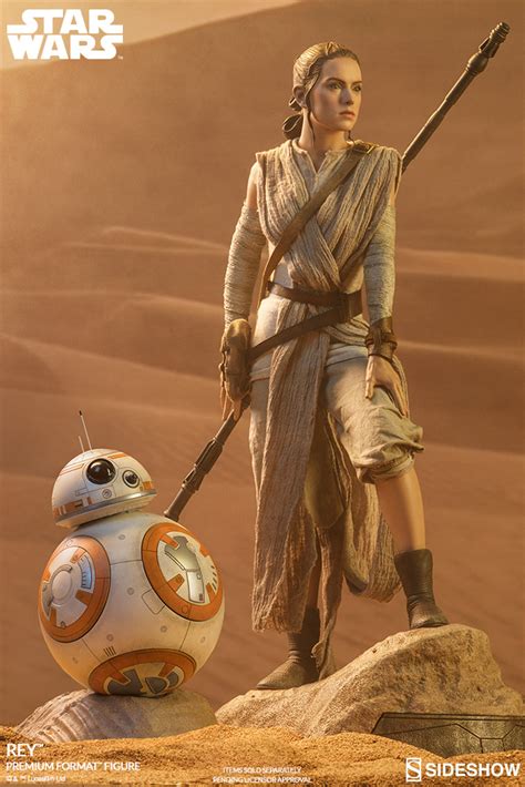 Star Wars The Force Awakens Rey And Bb 8 Premium Format