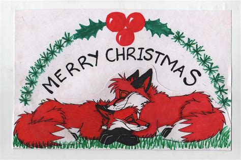 Foxy Christmas By Praisecastiel On Deviantart