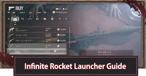 Re4 Remake Infinite Rocket Launcher How To Get And Upgrades Cost Resident Evil 4 Remake