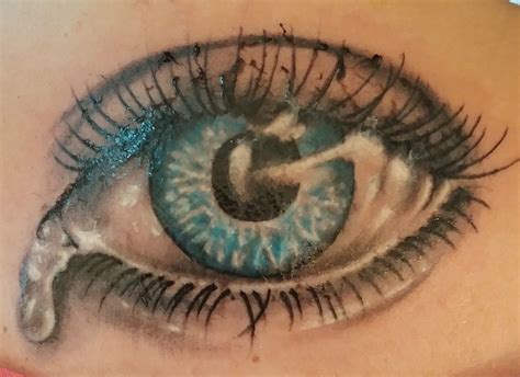 Blue Eye Tattoo Oeil Bleu Eye Tattoo Blue Eyes Tattoos Reference