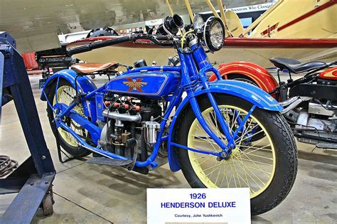 1926 Henderson Deluxe Motorcycle Motorcycle Henderson Vintage