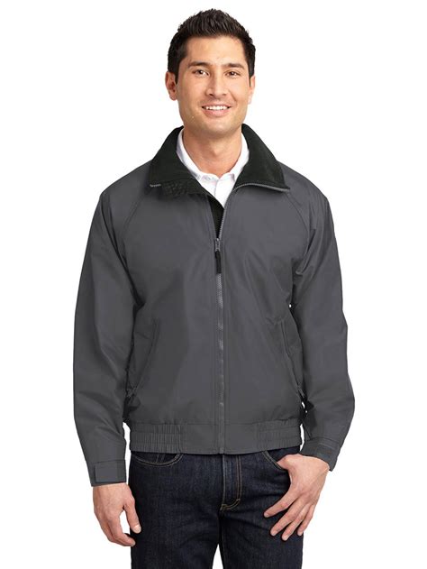 Port Authority Mens Lightweight Zippered Jacket