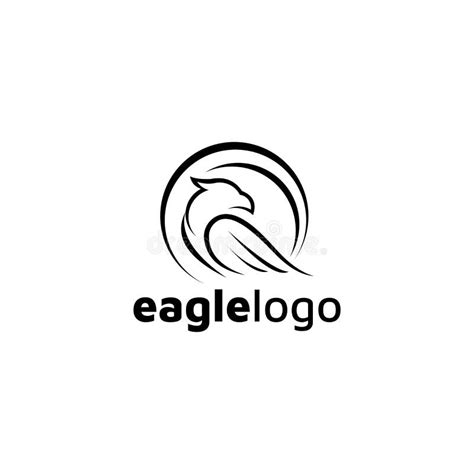 Eagle Icon Logo Design Vector Template Stock Vector Illustration Of