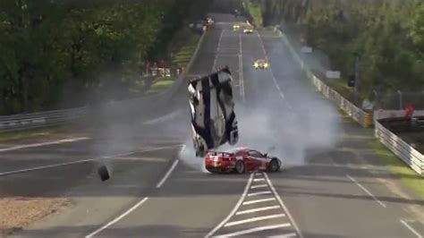 Insane Crash At Le Mans