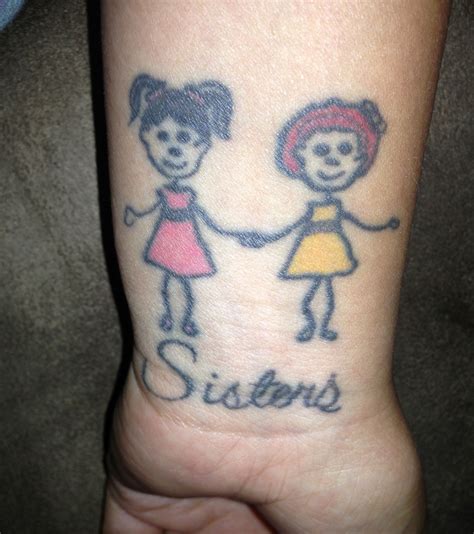 Wristsisters Tattoo Sisters Tattoo Tattoos Tattoo Designs
