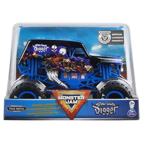 Monster Jam Official Son Uva Digger Monster Truck Die Cast Vehicle 1