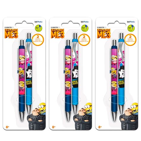 Buy Despicable Me Pens Value Bulk Pack 6 Despicable Me Gel Pens